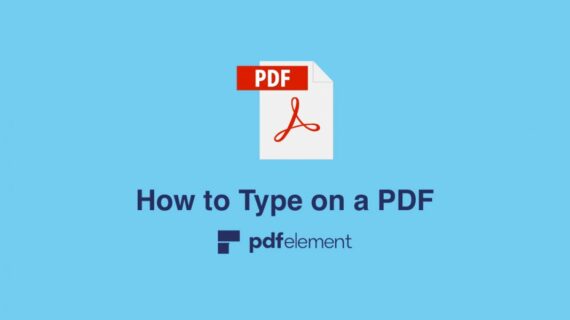 How Can I Type on a PDF Document?