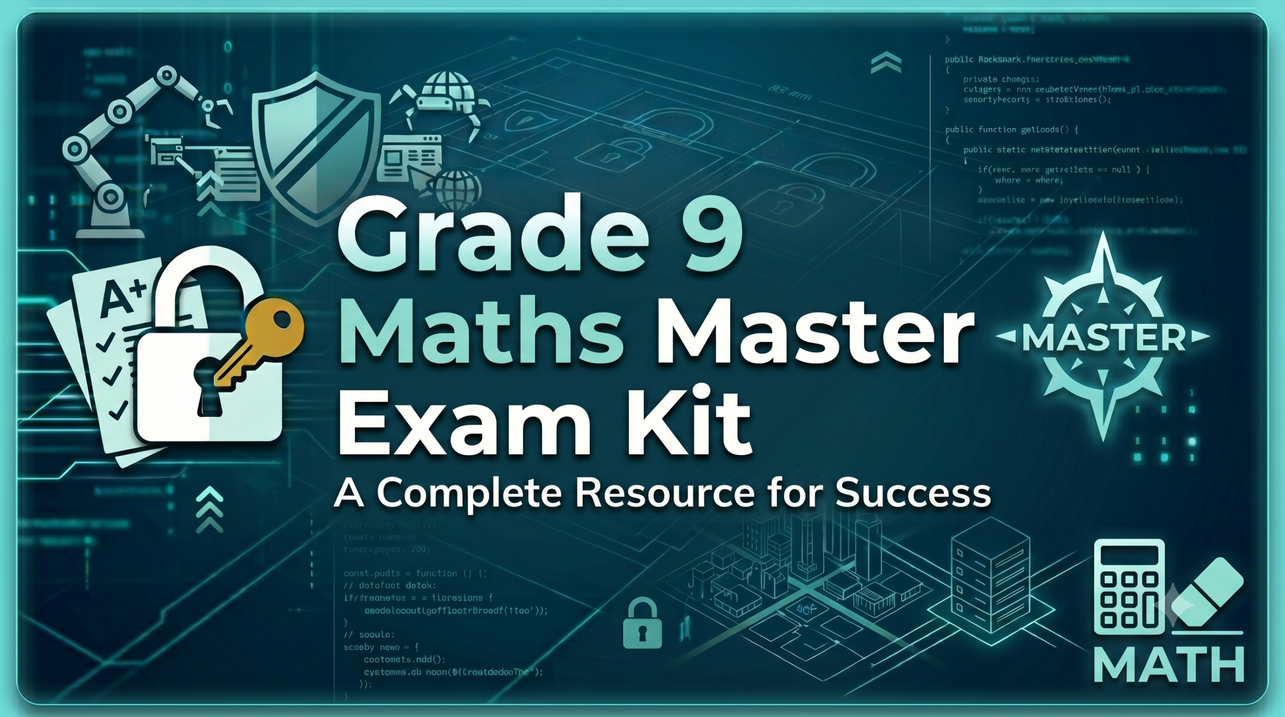 Grade 9 Maths Master Exam Kit