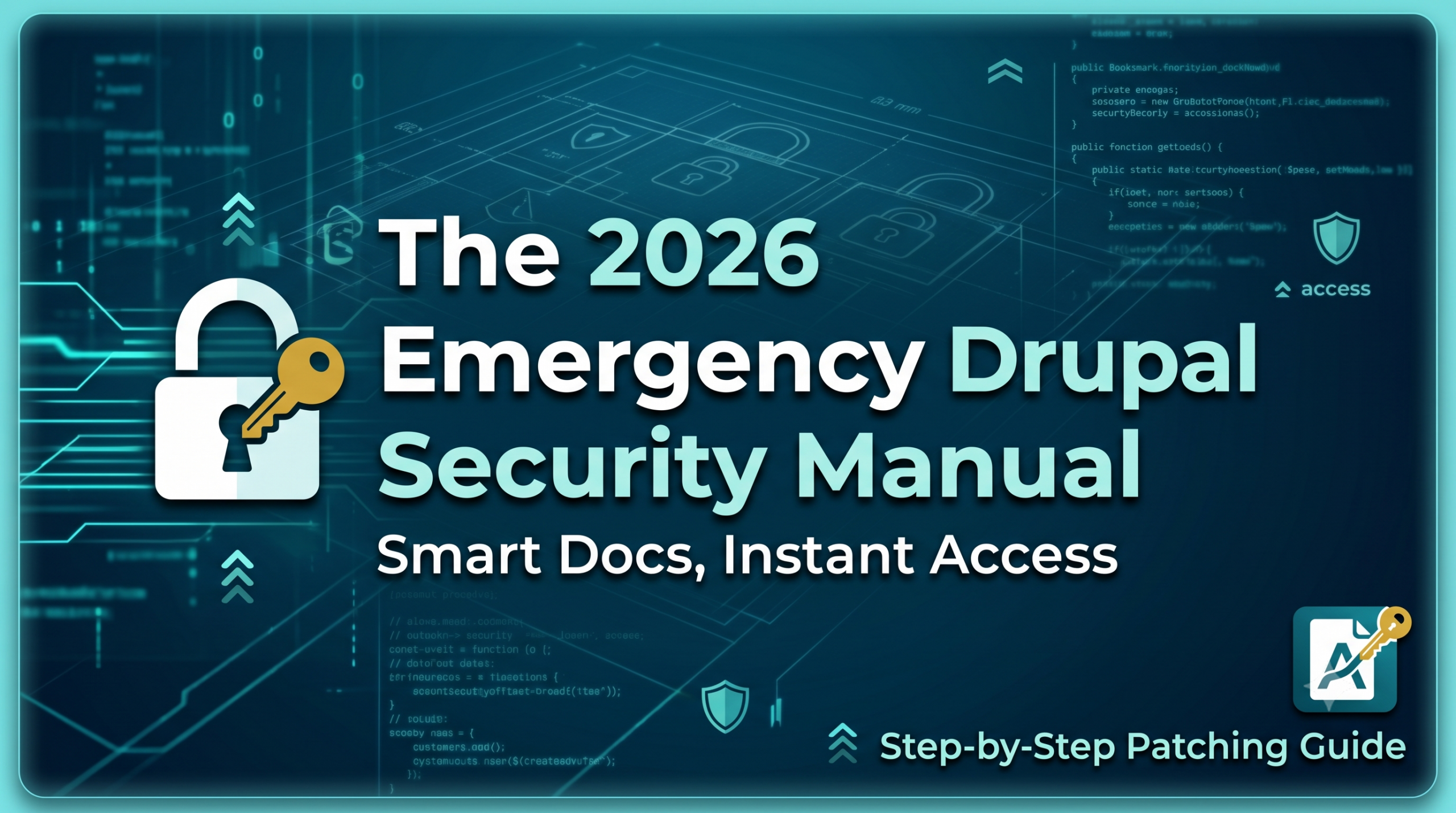 The 2026 Emergency Drupal Security Manual