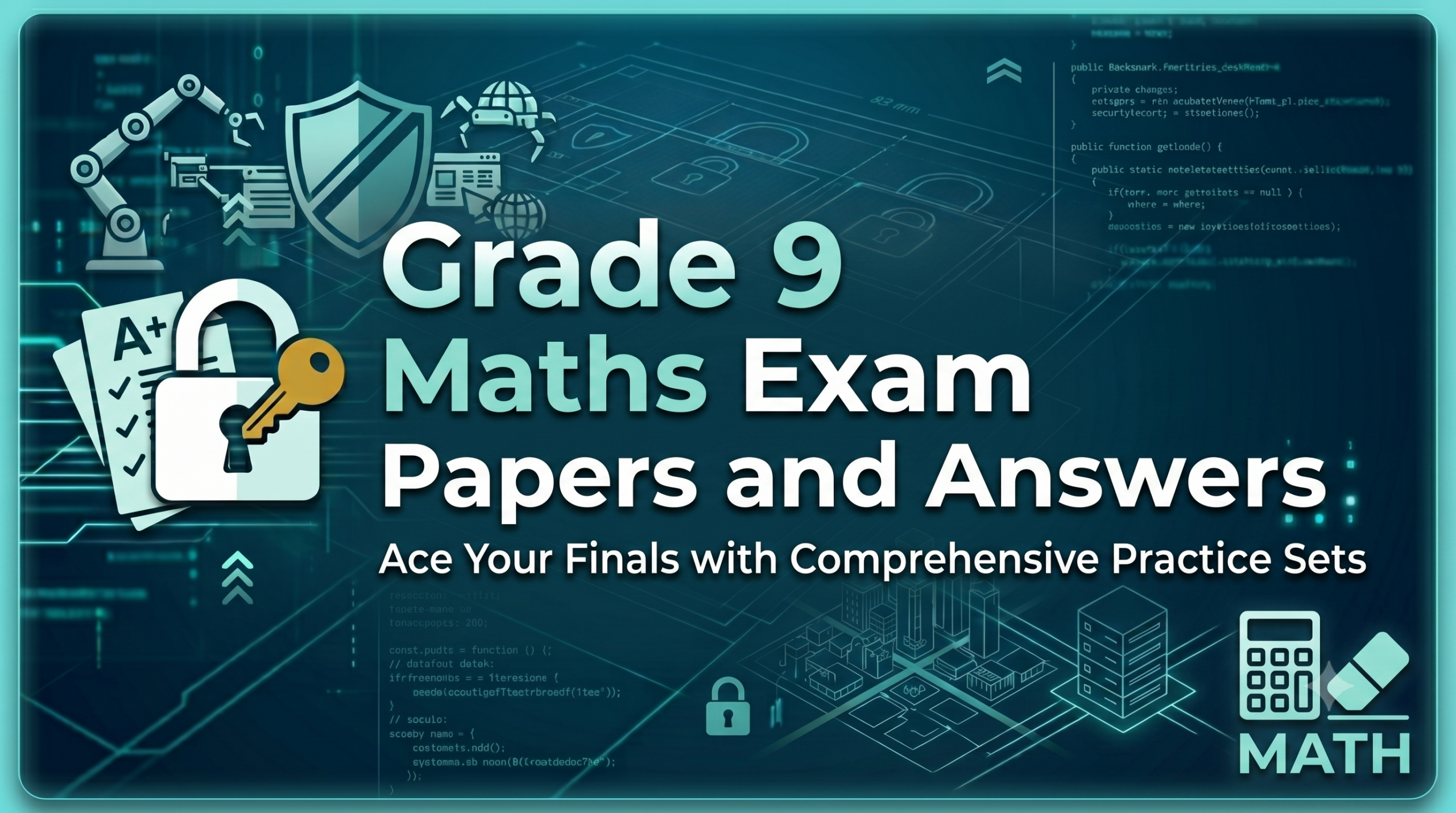Grade 9 Maths Exam Papers and Answers PDF