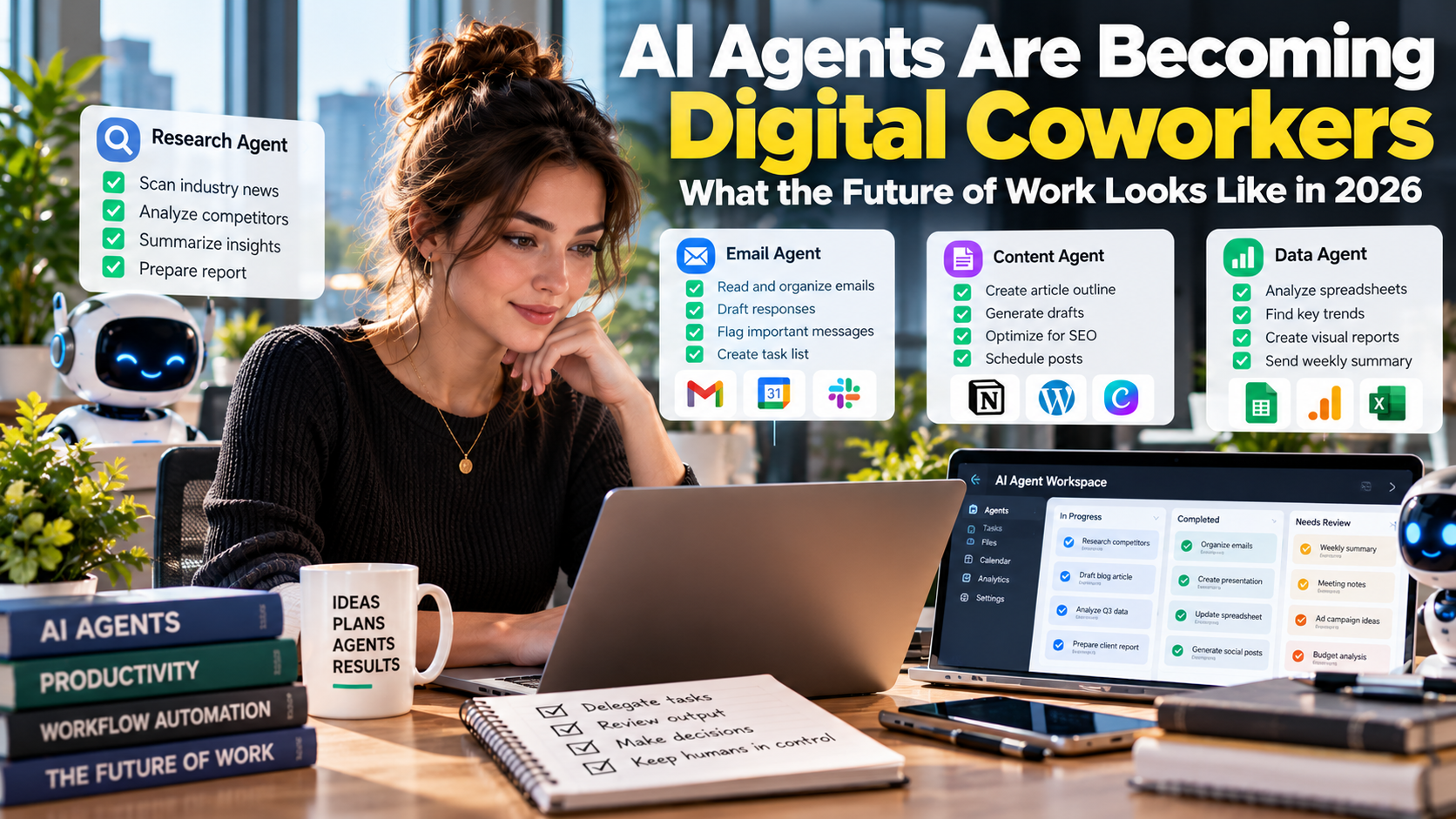 AI Agents Are Becoming Digital Coworkers: What the Future of Work Looks Like in 2026