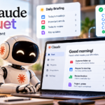 Claude Duet proactive AI agent managing daily briefings, connected apps, and background tasks